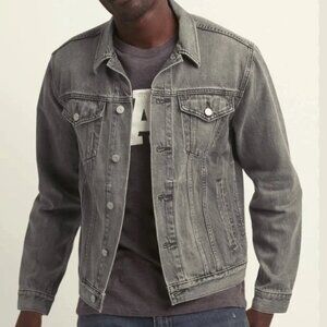 Gap - Gray Denim Truckers Jacket - Large